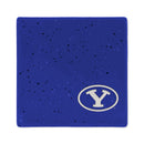 BYU Cougars Ceramic Royal Speckle 4" Coaster