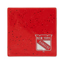 New York Rangers Ceramic Red Speckle 4" Coaster