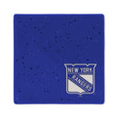 New York Rangers Ceramic Royal Speckle 4" Coaster