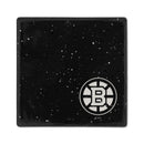 Boston Bruins Ceramic Black Speckle 4" Coaster