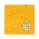 Boston Bruins Ceramic Yellow Speckle 4" Coaster