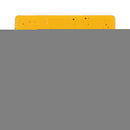 Calgary Flames Ceramic Yellow Speckle 4" Coaster