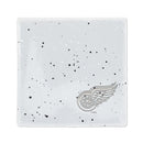Detroit Red Wings Ceramic White Speckle 4" Coaster