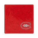 Montreal Canadiens Ceramic Red Speckle 4" Coaster