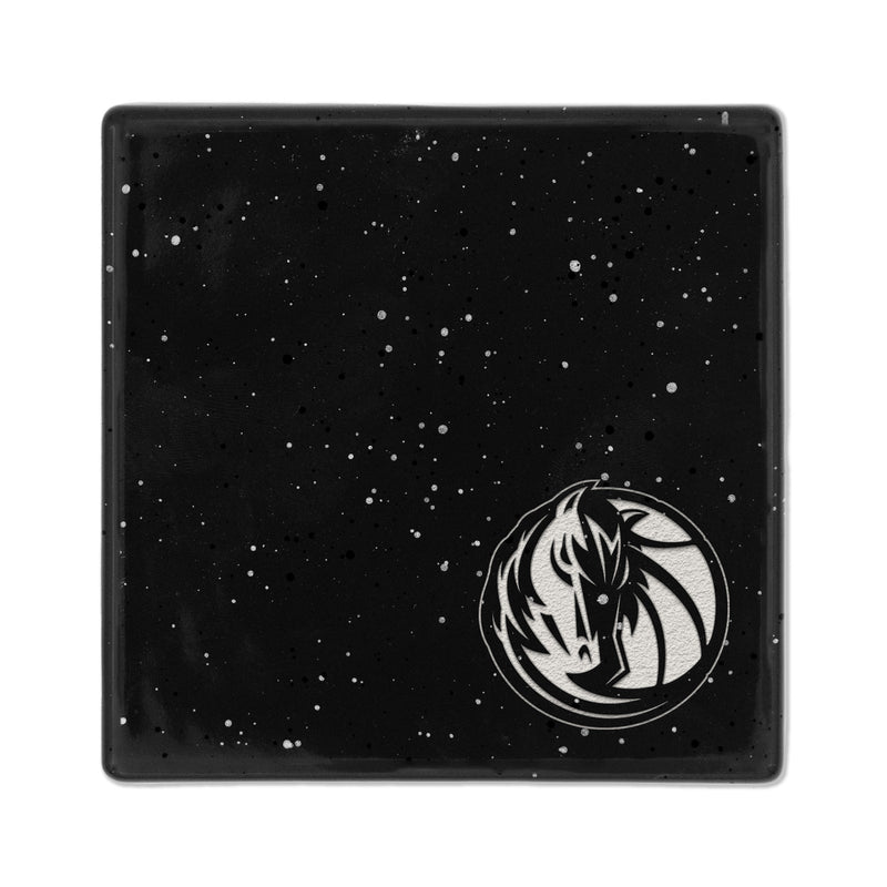 Dallas Mavericks Ceramic Black Speckle 4" Coaster