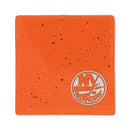 New York Islanders Ceramic Orange Speckle 4" Coaster