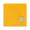 Indiana Pacers Ceramic Yellow Speckle 4" Coaster