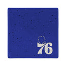 Philadelphia 76Ers Ceramic Royal Speckle 4" Coaster