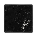 San Antonio Spurs Ceramic Black Speckle 4" Coaster