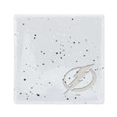 Tampa Bay Lightning Ceramic White Speckle 4" Coaster