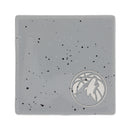 Minnesota Timberwolves Ceramic Gray Speckle 4" Coaster