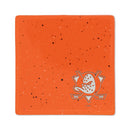 Anaheim Ducks Ceramic Orange Speckle 4" Coaster