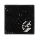 Portland Trail Blazers Ceramic Black Speckle 4" Coaster