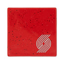Portland Trail Blazers Ceramic Red Speckle 4" Coaster