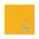 Golden State Warriors Ceramic Yellow Speckle 4" Coaster
