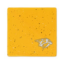 Nashville Predators Ceramic Yellow Speckle 4" Coaster