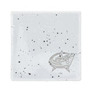 Columbus Blue Jackets Ceramic White Speckle 4" Coaster
