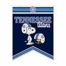 Tennessee Titans Peanuts Game Day 18x24 Inch Felt Rafter Banner