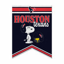 Houston Texans Peanuts Game Day 18x24 Inch Felt Rafter Banner