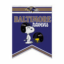 Baltimore Ravens Peanuts Game Day 18x24 Inch Felt Rafter Banner