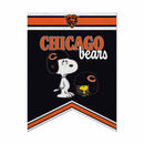 Chicago Bears Peanuts Game Day 18x24 Inch Felt Rafter Banner