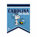 North Carolina Tar Heels Peanuts Game Day 18x24 Inch Felt Rafter Banner