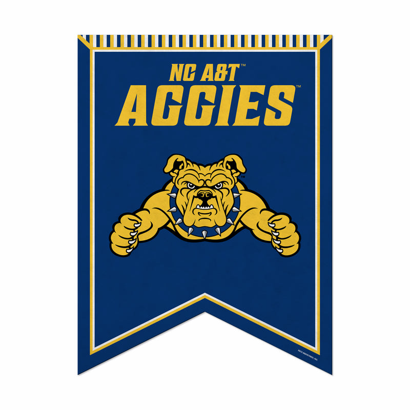 North Carolina A&T Aggies Rafter Felt Pennant (18" X 24")