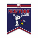 New York Giants Peanuts Game Day 18x24 Inch Felt Rafter Banner