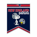 New England Patriots Peanuts Game Day 18x24 Inch Felt Rafter Banner