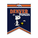 Denver Broncos Peanuts Game Day 18x24 Inch Felt Rafter Banner