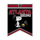 Atlanta Falcons Peanuts Game Day 18x24 Inch Felt Rafter Banner