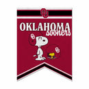 Oklahoma Sooners Peanuts Game Day 18x24 Inch Felt Rafter Banner
