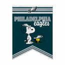 Philadelphia Eagles Peanuts Game Day 18x24 Inch Felt Rafter Banner