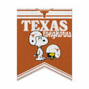 Texas Longhorns Peanuts Game Day 18x24 Inch Felt Rafter Banner