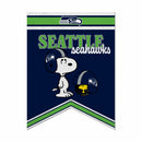 Seattle Seahawks Peanuts Game Day 18x24 Inch Felt Rafter Banner