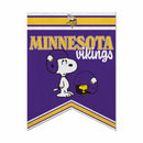 Minnesota Vikings Peanuts Game Day 18x24 Inch Felt Rafter Banner