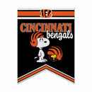 Cincinnati Bengals Peanuts Game Day 18x24 Inch Felt Rafter Banner