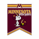 Minnesota Golden Gophers Peanuts Game Day 18x24 Inch Felt Rafter Banner