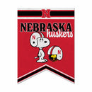 Nebraska Cornhuskers Peanuts Game Day 18x24 Inch Felt Rafter Banner