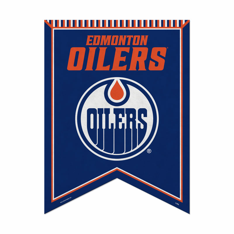 Edmonton Oilers Rafter Felt Pennant (18