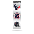 Houston Texans 3-Piece Retro Spirit Decal Set