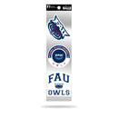 Florida Atlantic 3-Piece Retro Spirit Decals