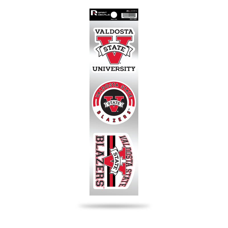 Valdosta State 3-Piece Retro Spirit Decals