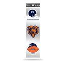 Bears 3-Piece Retro Spirit Decals