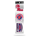 Mississippi University 3-Piece Retro Spirit Decals
