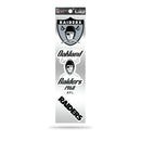 Raiders 3-Piece Retro Spirit Decals