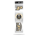 Purdue 3-Piece Retro Spirit Decals