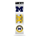 Michigan University 3-Piece Retro Spirit Decals