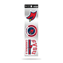 Saginaw Valley State Cardinals 3-Piece Retro Spirit Decals