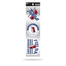 Tulsa University 3-Piece Retro Spirit Decals